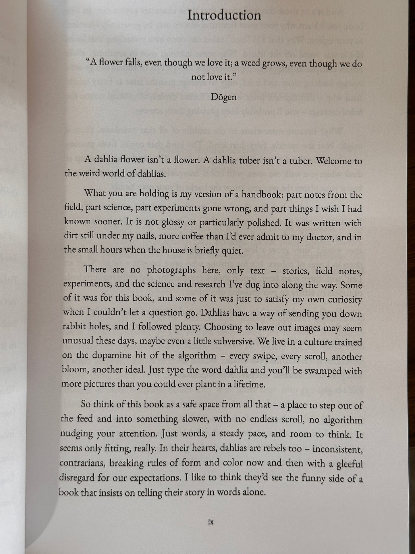 The Dahlia Handbook - First Edition